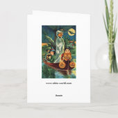  Halloween Pumpkin Ghost Kaart (Achterkant)