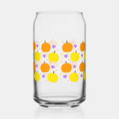 Halloween Pumpkin Glass Can Halloween Drinkware (Gauche)