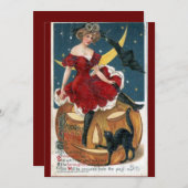  Halloween Pumpkin-injecties Kaart (Voorkant / Achterkant)