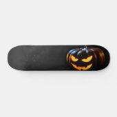 Halloween Pumpkin Jack-O-Lantern Spooky Skateboard (Horizontaal)