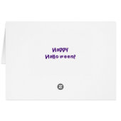 Halloween Pumpkin Jack o' Lantern Witch Pet (Achterkant Horizontaal)