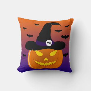 Halloween Pumpkin Jack o' Lantern Witch Pet Kussen
