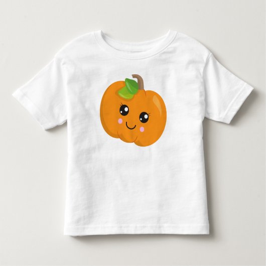 Halloween Pumpkin, lachende pompoen, Trick or trea Kinder Shirts (Voorkant)
