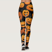 Halloween Pumpkin Leggings (Achterkant)