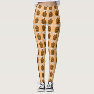 Halloween Pumpkin Leggings