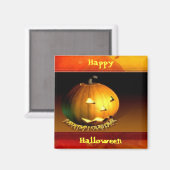 Halloween Pumpkin Magnet Magneet (Voorkant / Achterkant)