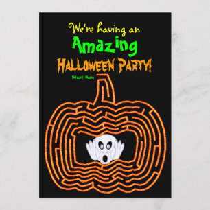 Halloween Pumpkin Maze en Ghost Kaart