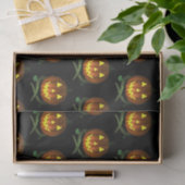 Halloween Pumpkin met wijnstokken Tissuepapier (Geschenk)