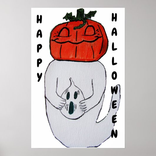 HALLOWEEN PUMPKIN MISCHIEF POSTER (Voorkant)