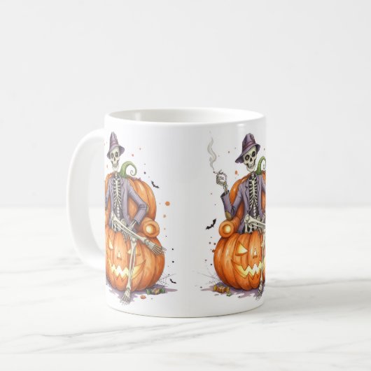 Halloween Pumpkin Mug (Devant gauche)