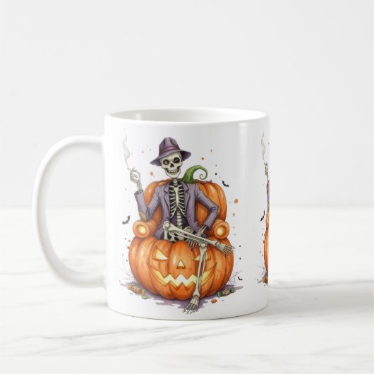 Halloween Pumpkin Mug (Gauche)