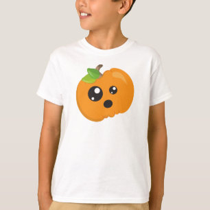 Halloween Pumpkin, Oranje pompoen, Trick or treat T-shirt