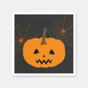 Halloween Pumpkin Paper Napkin Servet