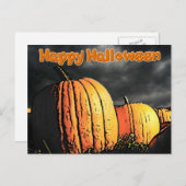 Halloween Pumpkin Patch Briefkaart (Voorkant / Achterkant)