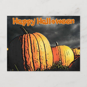 Halloween Pumpkin Patch Briefkaart