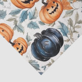 Halloween Pumpkin Pattern Tissuepapier (Detail)
