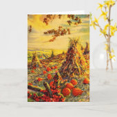  Halloween Pumpkin-pleister met Haystacks Kaart (Gele Bloem)