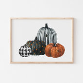 Halloween Pumpkin Poster
