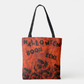 Halloween Pumpkin Print Draagtas (Achterkant)