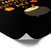 Halloween Pumpkin Quotes Classic Poster (Hoek)