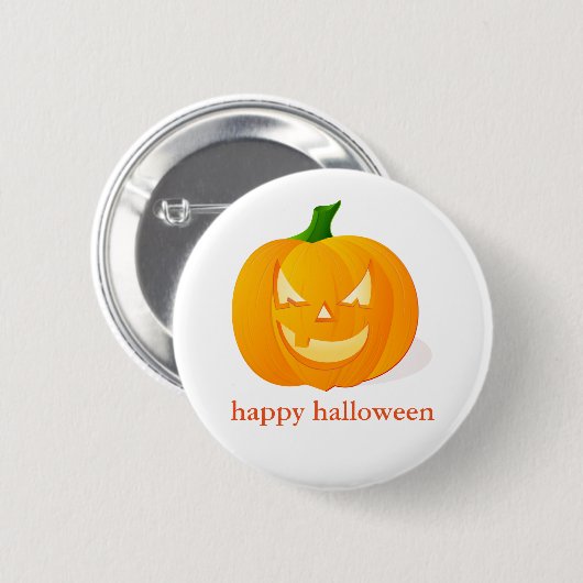 Halloween Pumpkin Ronde Button 5,7 Cm (Voorkant /achterkant)