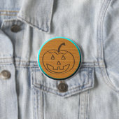 Halloween Pumpkin Ronde Button 7,6 Cm (In situ)