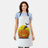 Halloween Pumpkin Schort (Gedragen)