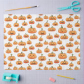 Halloween Pumpkin Seamless Pattern Tissuepapier (Craft)