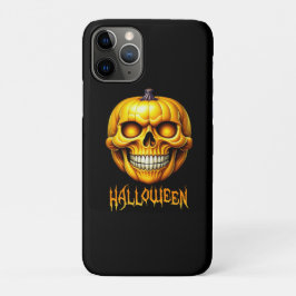 HALLOWEEN PUMPKIN SKULL iPhone 11 PRO HOESJE