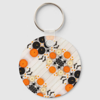 Halloween pumpkin sleutelhanger