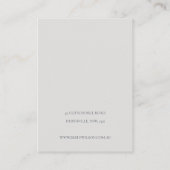 Halloween Pumpkin Spider Earring Ketting Display Visitekaartje (Achterkant)