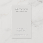 Halloween Pumpkin Spider Logo 3 Stud Earring Visitekaartje (Achterkant)