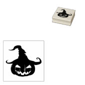 Halloween Pumpkin Stamp Rubberstempel (Gestempeld)