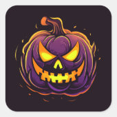Halloween Pumpkin Stickers (Voorkant)