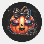 Halloween Pumpkin Stickers (Voorkant)