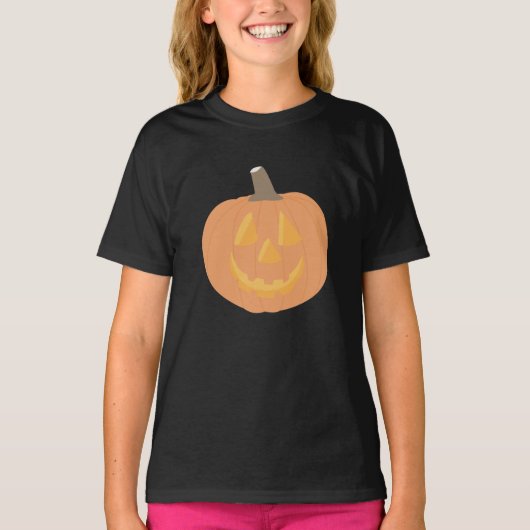 Halloween Pumpkin T-shirt (Voorkant)