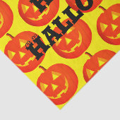 Halloween Pumpkin Tissue Papper Tissuepapier (Detail)