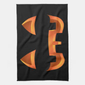 Halloween Pumpkin Towel Jack-O-Lantern Tea Towels Theedoek (Verticaal)