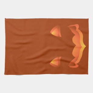 Halloween Pumpkin Towel Jack-O-Lantern Tea Towels Theedoek