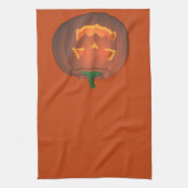 Halloween Pumpkin Towel Jack-O-Lantern Tea Towels Theedoek (Verticaal)
