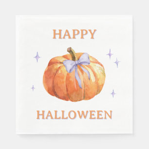 Halloween Pumpkin Trick or treat Party Servet