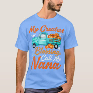 Halloween Pumpkin Truck My Greatest Blessing Call T-shirt