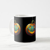 Halloween Pumpkin Vibes Koffiemok (Voorkant links)