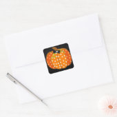 Halloween Pumpkin Vierkante Sticker (Envelop)
