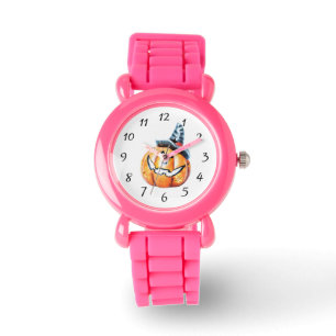 Halloween Pumpkin Watch Horloge