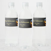 Halloween Pumpkin Waterfles Etiket (Flessen)