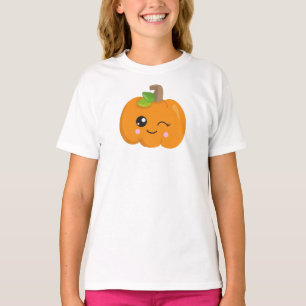 Halloween Pumpkin, Winking Pumpkin, Trick or treat T-shirt