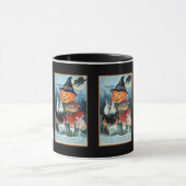  Halloween Pumpkin Witch Girl Mok (Midden)