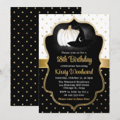 Halloween Pumpkin & Witch Pet 18th Birthday Kaart (Voorkant / Achterkant)