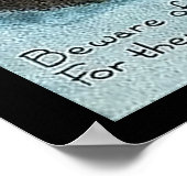 Halloween Pumpkin Witch Poster (Hoek)